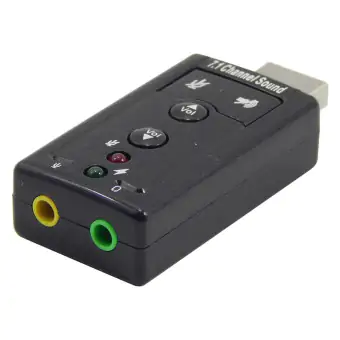 PLACA DE SOM USB AUDIO 7.1 EXBOM USOM-10