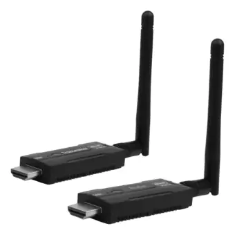 TRANSMISSOR E RECEPTOR HDMI SEM FIO 2.4G E 5G ALCANCE ATE 50M 1080P 60HZ