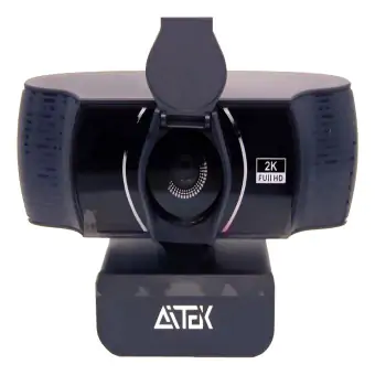 WEBCAM USB COM MICROFONE 4MP IMAGEM 2K FOCO AUTOMATICO AITEK-W640A