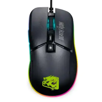 MOUSE GAMER ELG DETH MGDR RUN 6400DPI RGB