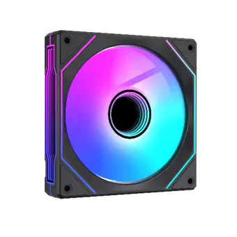COOLER FAN ROUND 5 AURORA REVERSE PMW ARGB 120MM BLACK - BOX