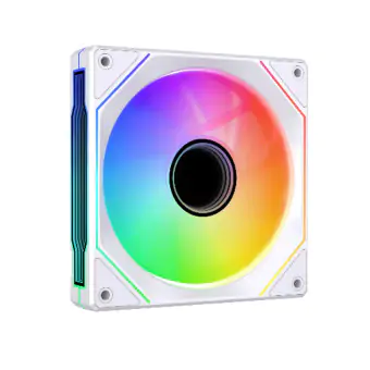 COOLER FAN ROUND 5 AURORA REVERSE PMW ARGB 120MM WHITE - BOX