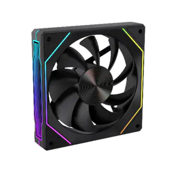 COOLER FAN ROUND 5 NORDWIND REVERSE PWM ARGB 120MM BLACK BOX
