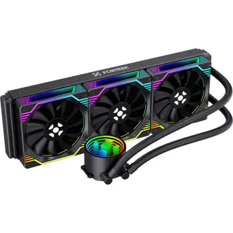WATER COOLER FORTREK BREEZY 360MM FAN TRIPLO PRETO
