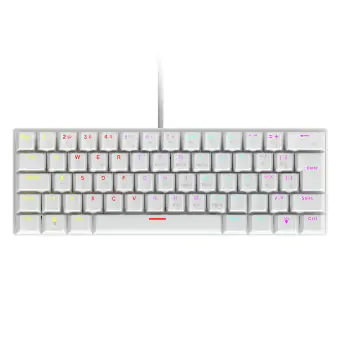 TECLADO GAMER VINIK ANIHI WHITE - SWITCH BLUE - LED RAINBOW