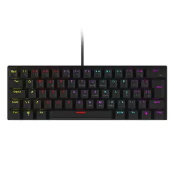 TECLADO GAMER VINIK ANIHI BLACK - SWITCH RED - LED RAINBOW