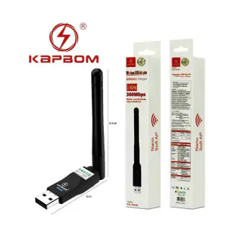 ADAPTADOR WIRELESS USB 2.4GHZ 300MBPS