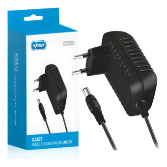 FONTE KNUP COMPATIVEL TV BOX 9V/2A 5.5X3MM
