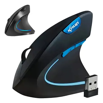 MOUSE GAMER SEM FIO COM LED BLUETOOTH 5.1 RECARREGÁVEL KNUP