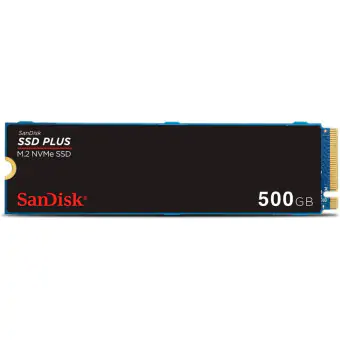 SSD M.2 500GB NVME SANDISK PLUS 2400 MB/S 1500 MB/S  SDSSDA3N-500G-G26