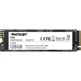 SSD M.2 128GB NVME PATRIOT P300 2100 MB/S 1100 MB/S P300P128GM28