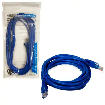 CABO DE REDE 5M IT-BLUE