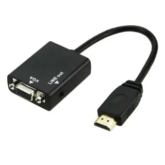 CONVERSOR HDMI(M) X VGA(F) 30CM EXBOM CC-HVA60