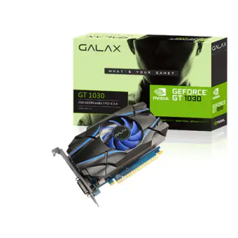 PLACA DE VIDEO GEFORCE GT1030 2GB DDR5 64BITS GALAX 30NPH4HVQ4ST