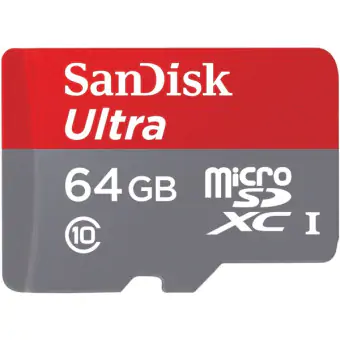 CARTÃO MICRO SDXC 64GB SANDISK CLASS 10 064G-GN6MA