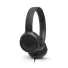 FONE DE OUVIDO JBL TUNE 500 PRETO P3 C/ MICROFONE JBLT500BLK - Imagem: 1