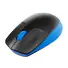 MOUSE SEM FIO LOGITECH M190 PRETO/AZUL USB WIRELESS - Imagem: 2