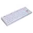 TECLADO GAMER MECÂNICO REDRAGON KUMARA BRANCO USB LED VERMELHO K552W-2 PT-BROWN - Imagem: 3