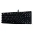 TECLADO GAMER MECÂNICO T-DAGGER BORA PRETO USB LED BRANCO T-TGK313-BL PT-WHITE - Imagem: 2