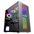 GABINETE GAMER K-MEX BIFROST IV PRETO LED RGB LATERAL VIDRO ATX CG02RU - Imagem: 1