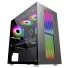 GABINETE GAMER K-MEX BIFROST IV PRETO LED RGB LATERAL VIDRO ATX CG02RU - Imagem: 1