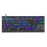TECLADO GAMER MECANICO MOTOSPEED CK82 PRETO USB LED RGB SWITCH VERMELHO - Imagem: 1