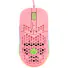 MOUSE GAMER VINIK VK VOID ROSA USB LED RGB MGV100R - Imagem: 1