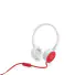 FONE DE OUVIDO HP H2800 BRANCO/ VERMELHO P3 C/ MICROFONE DOBRÁVEL 7CH703JJBC - Imagem: 2