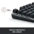 TECLADO GAMER MECÂNICO LOGITECH G835 TKL MECHANICAL PRETO USB SWITCH RED - Imagem: 6