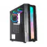 GABINETE GAMER K-MEX BIFROST V PRETO LED RGB LATERAL VIDRO ATX CGC1TJRH010CBOX - Imagem: 1