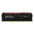 MEMÓRIA 16GB DDR4 3200MHZ KINGSTON HYPERX FURY BEAST PRETO RGB KF432C16BBA/16 - Imagem: 1