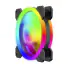 KIT COOLER FAN T-DAGGER 120MM T-TGF515 RING LED RGB - Imagem: 2