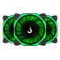 KIT COOLER FAN RISE MODE 120MM AURA RING LED RGB - Imagem: 3