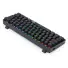 TECLADO GAMER MECÂNICO REDRAGON DRAGONBORN PRETO USB LED RGB SWTICH BLUE - Imagem: 3