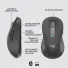 MOUSE SEM FIO LOGITECH M650L LEFT PRETO USB BLUETOOTH - Imagem: 4