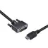 CABO DVI-D X HDMI PCYES 2M PDHM20-2 - Imagem: 4