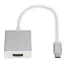 CONVERSOR USB TIPO C(M) X HDMI(F) BRANCO - Imagem: 1