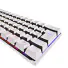 TECLADO GAMER MECÂNICO PCYES ZOT BRANCO USB LED RGB SWTICH OUTEMU BROWN PZWOHBWRGB - Imagem: 5