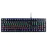 TECLADO GAMER MECÂNICO PCYES KRATZ PRETO USB LED RGB SWTICH OUTEMU BROWN PKOHBWRGB - Imagem: 1