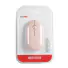 MOUSE SEM FIO PCYES COLLEGE WIRELESS/ BLUETOOTH ROSA PMCWMDSCB - Imagem: 10