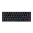 TECLADO GAMER MECÂNICO REDRAGON CASTOR PRETO USB RGB SWITCH BLUE - Imagem: 1