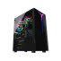 GABINETE GAMER GAMDIAS ARGUS E2 ELITE PRETO LED RGB LATERAL VIDRO ATX - Imagem: 3