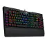 TECLADO GAMER MECÂNICO REDRAGON BRAHMA PRO PRETO USB LED RGB SWITCH BROWN K586RGB-PRO - Imagem: 2