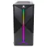GABINETE GAMER FORTREK HOLT PRETO LED RGB LATERAL ACRÍLICO ATX - Imagem: 2
