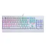 TECLADO GAMER MECANICO REDRAGON KALA BRANCO K557W-RGB LED RGB SWITCH BROWN - Imagem: 1