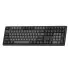 KIT TECLADO E MOUSE SEM FIO AKKO MX108 PRETO E CINZA - Imagem: 3