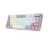 TECLADO GAMER MECANICO REDRAGON CINZA E BRANCO USB LED RGB PT-BLUE - Imagem: 2