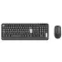 KIT TECLADO E MOUSE SEM FIO PCYES COMFORT ERGONOMICO - Imagem: 1