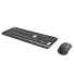 KIT TECLADO E MOUSE SEM FIO PCYES COMFORT ERGONOMICO - Imagem: 3