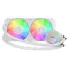 WATER COOLER GAMDIAS AURA GL 240 V2 240MM ARGB INTEL/AMD BRANCO - Imagem: 2